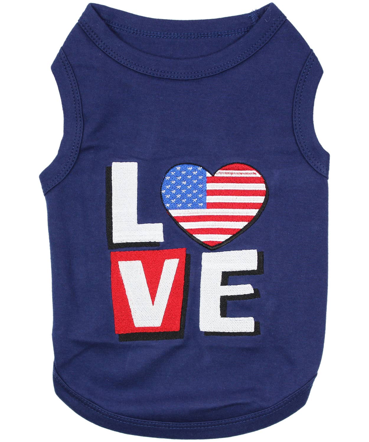 🐶 LOVE USA Shirt for Dogs