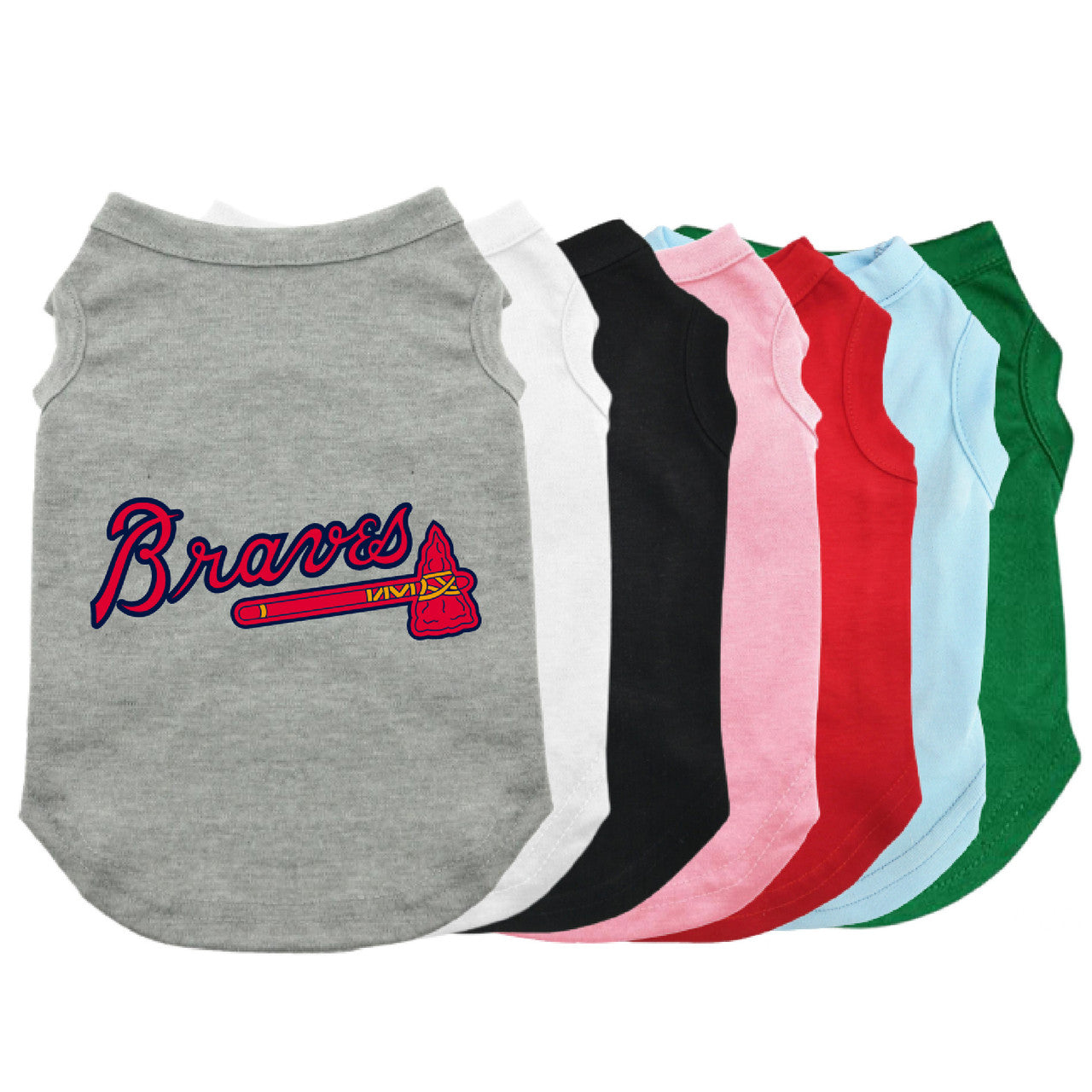 ๐ถ Atlanta Braves Tomahawk Shirt for Dogs