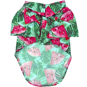 🐶 Hawaiian Camp Juicy Watermelon Shirt for Dogs