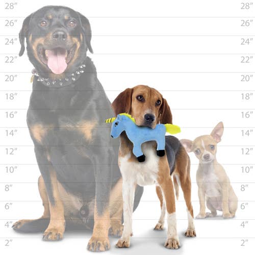 🐶 Mighty Jr Liar Unicorn, Plush, Squeaky Toy for Dog