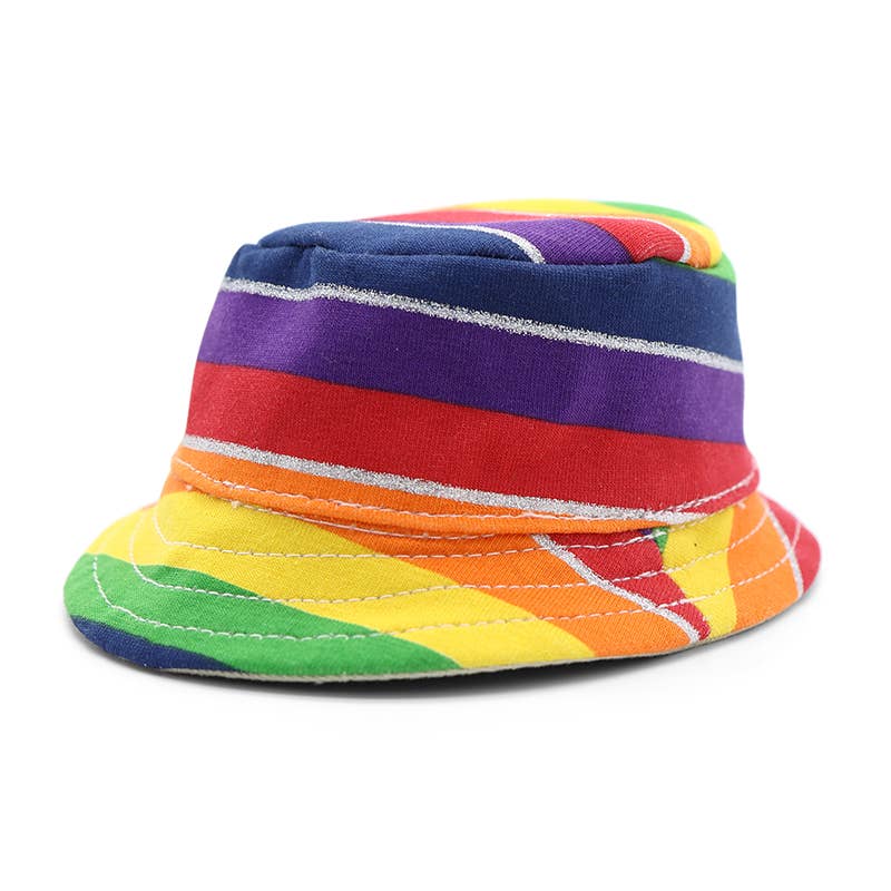 🐶 Rainbow Bucket Hat for Dogs