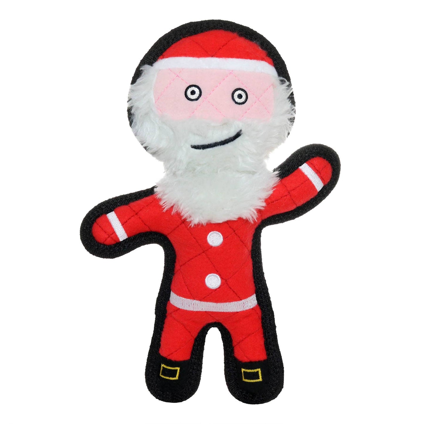 🐶 Tuffy Santa - Christmas, Durable, Tough, Squeaky Toy for Dogs