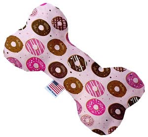 🐶 Pink Donuts Dog Toy