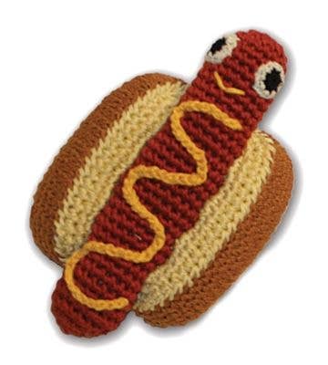 Knit Knacks Food Collection Organic Cotton Dog Toys