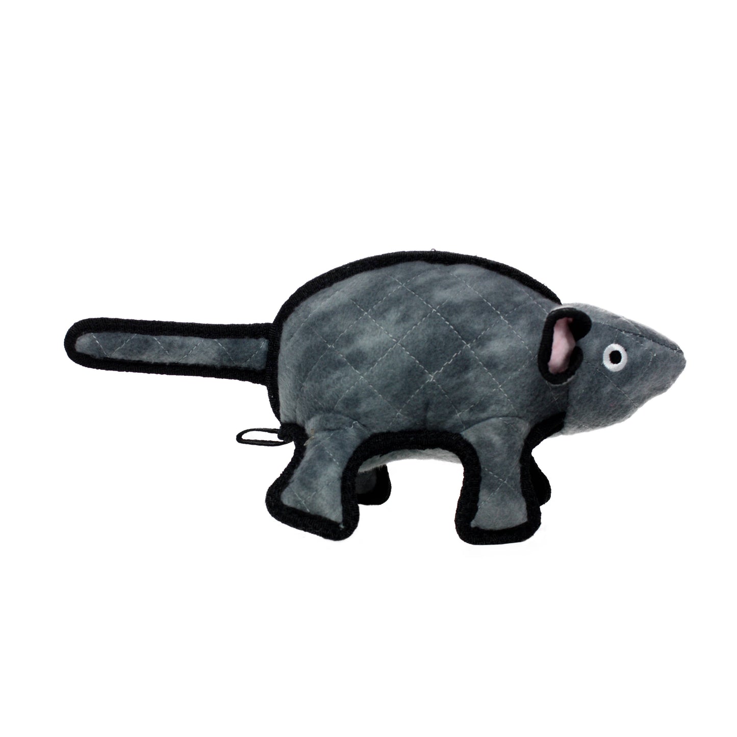 Tuffy Barnyard Mouse - Gray, Tough, Durable Dog Toy