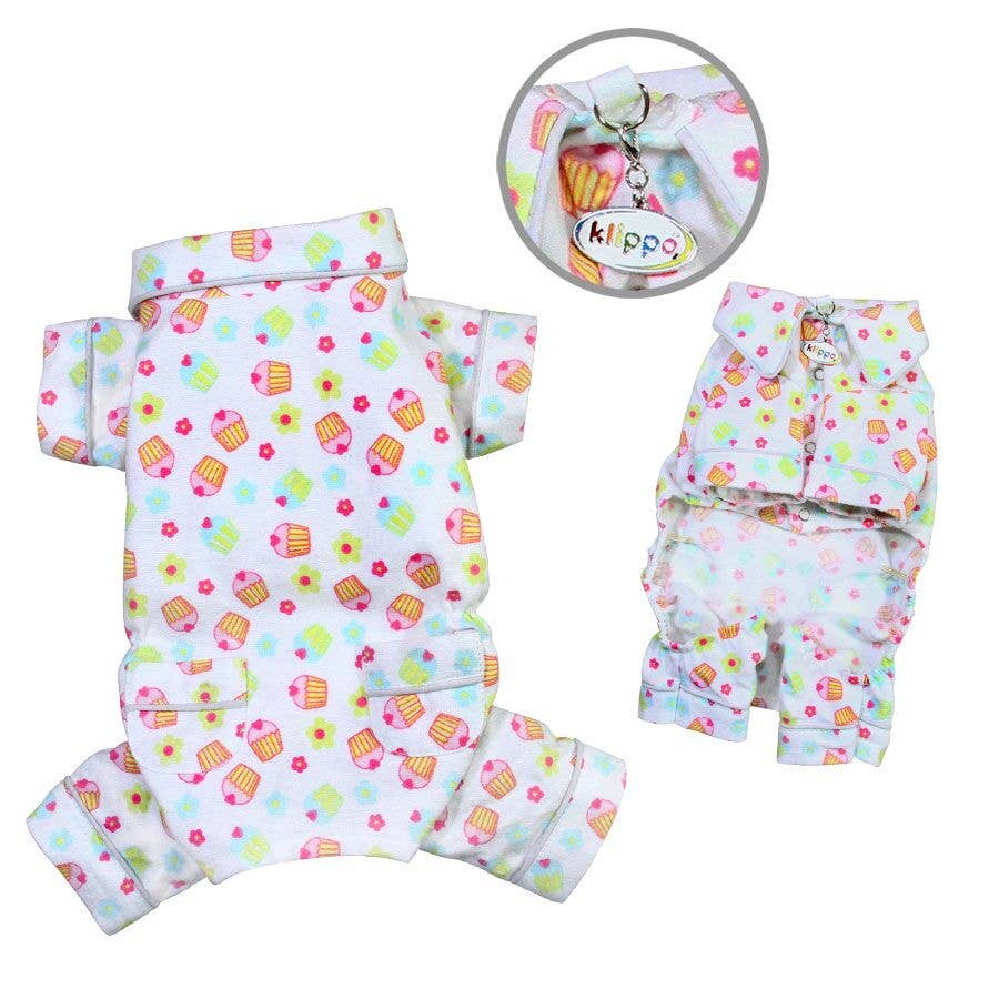 Cupcakes Fanatics Flannel Pajamas