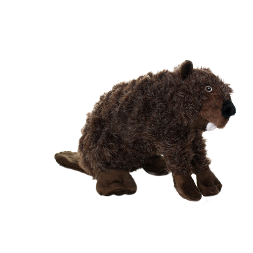 Mighty Nature Beaver, Plush, Squeaky Dog Toy