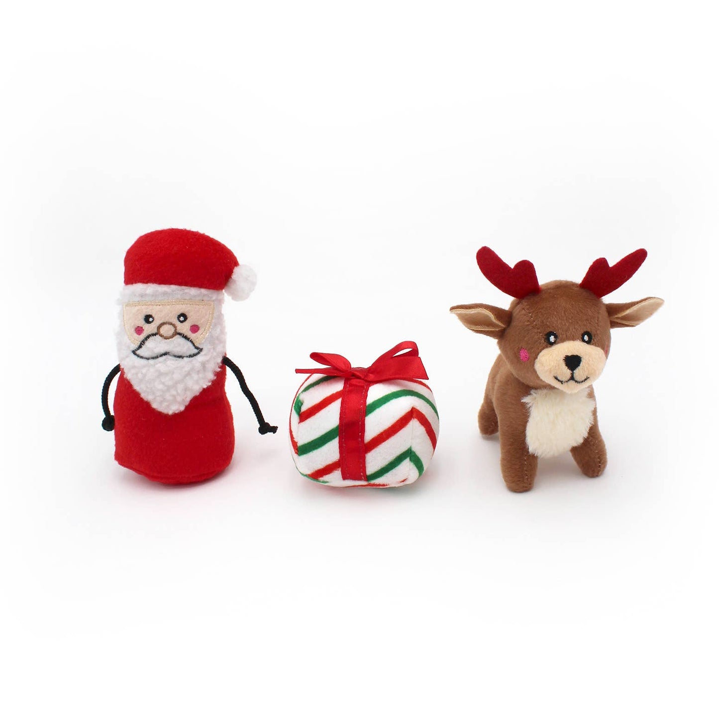 🐶 Holiday Burrow®  - Santa's Sleigh - Interactive Plush Toy for Dogs