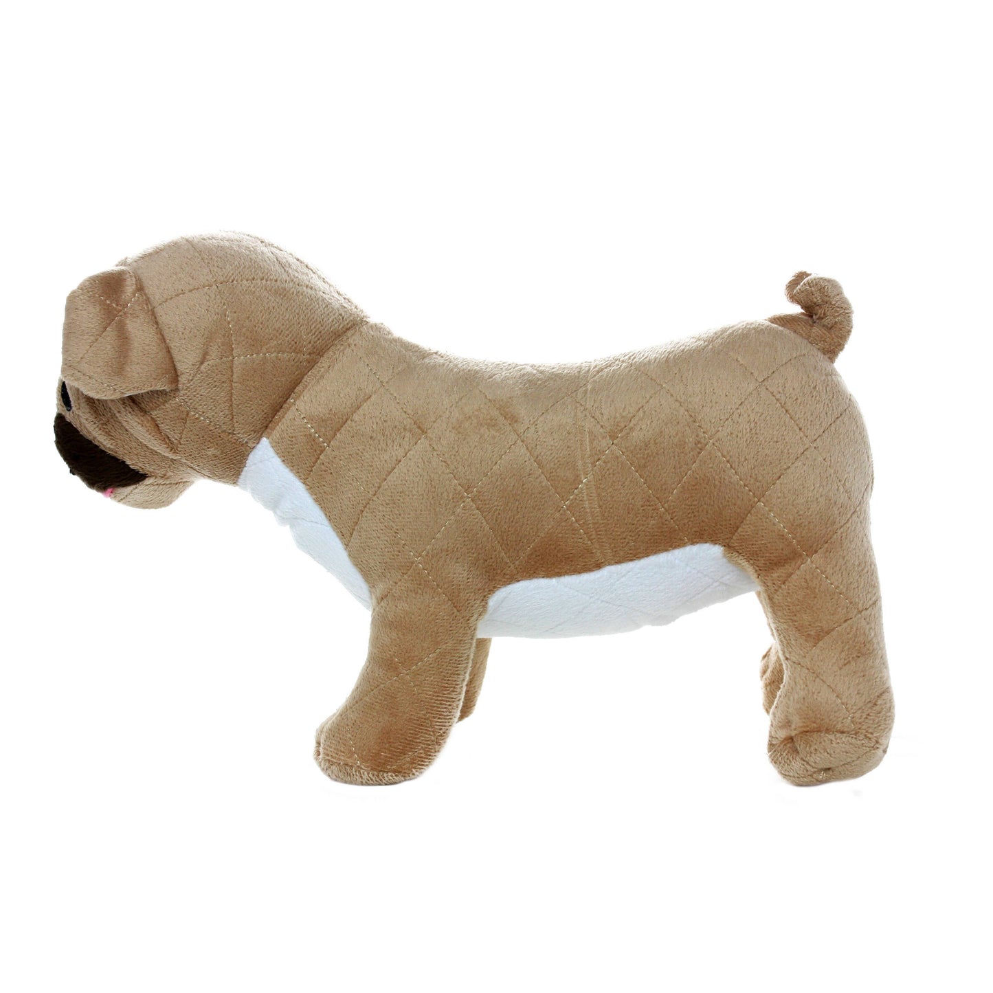 Mighty Farm Pug, Plush, Squeaky Dog Toy