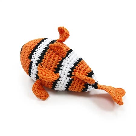 Crochet Toy - Clown Fish