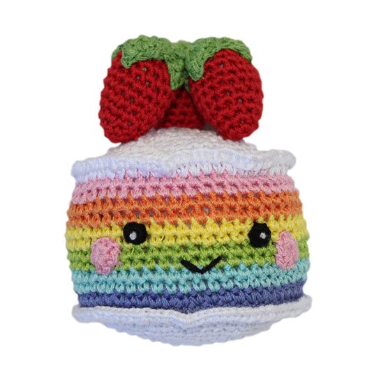 Knit Knacks Sweet Tooth Toy Collection Organic Cotton Small Dog Toys