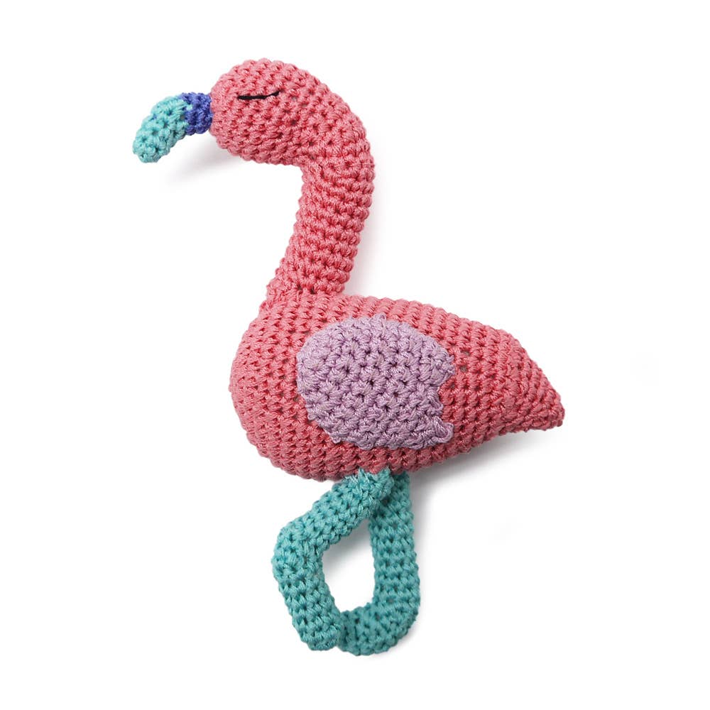 Crochet Toy - Flamingo