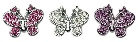 Slider Butterfly Charm for Dog Collar