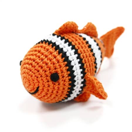 Crochet Toy - Clown Fish