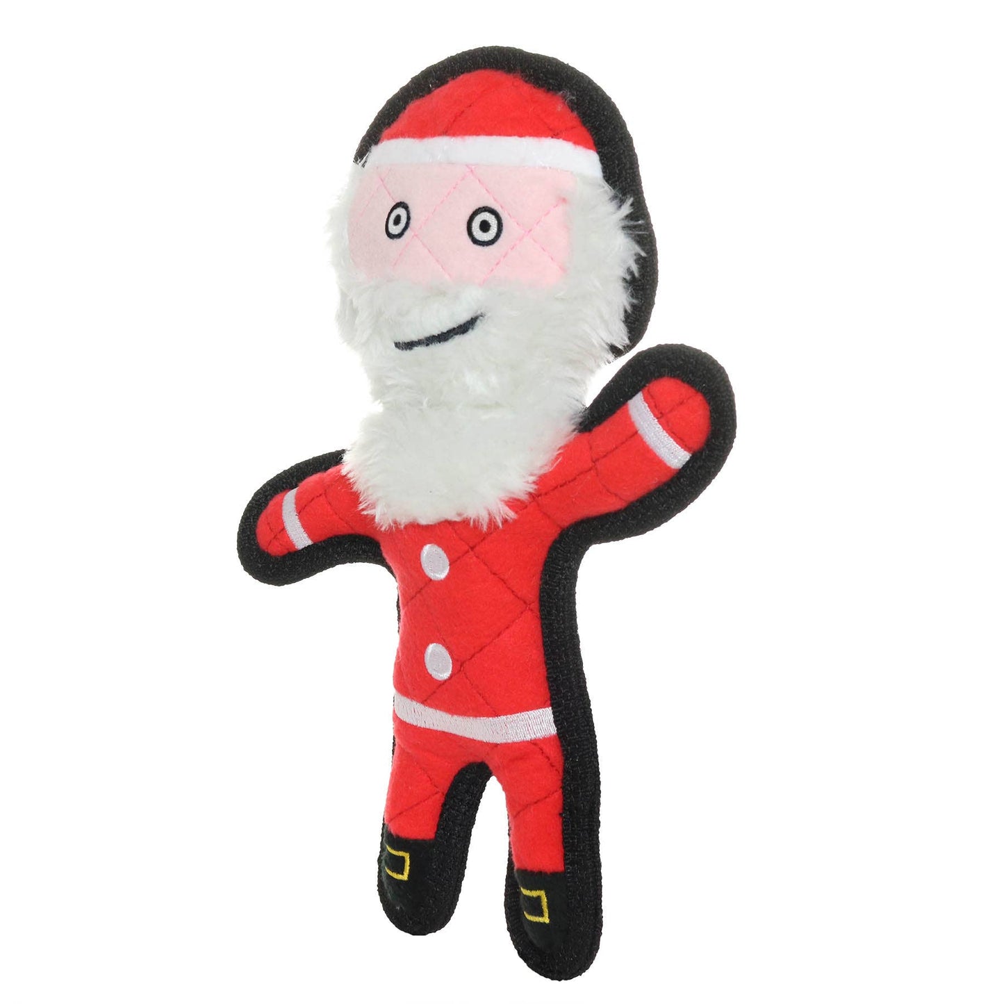🐶 Tuffy Santa -  Christmas, Durable, Tough, Squeaky Toy for Dogs