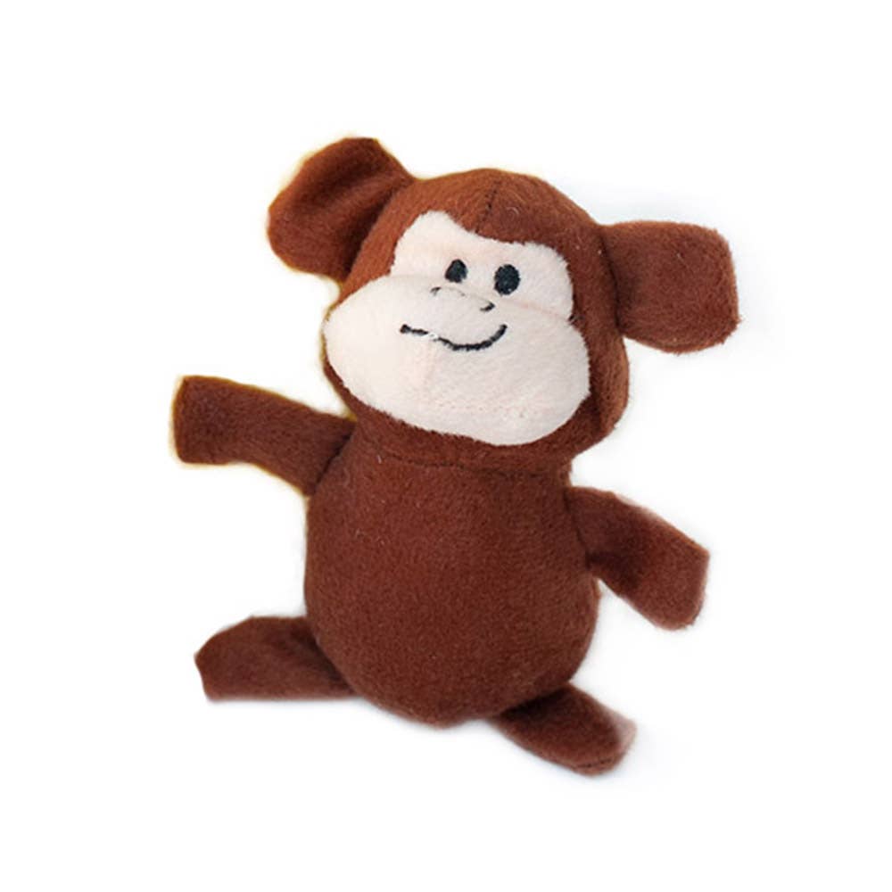 Zippy Burrow® - Monkey 'n Banana - Plush Dog Toy