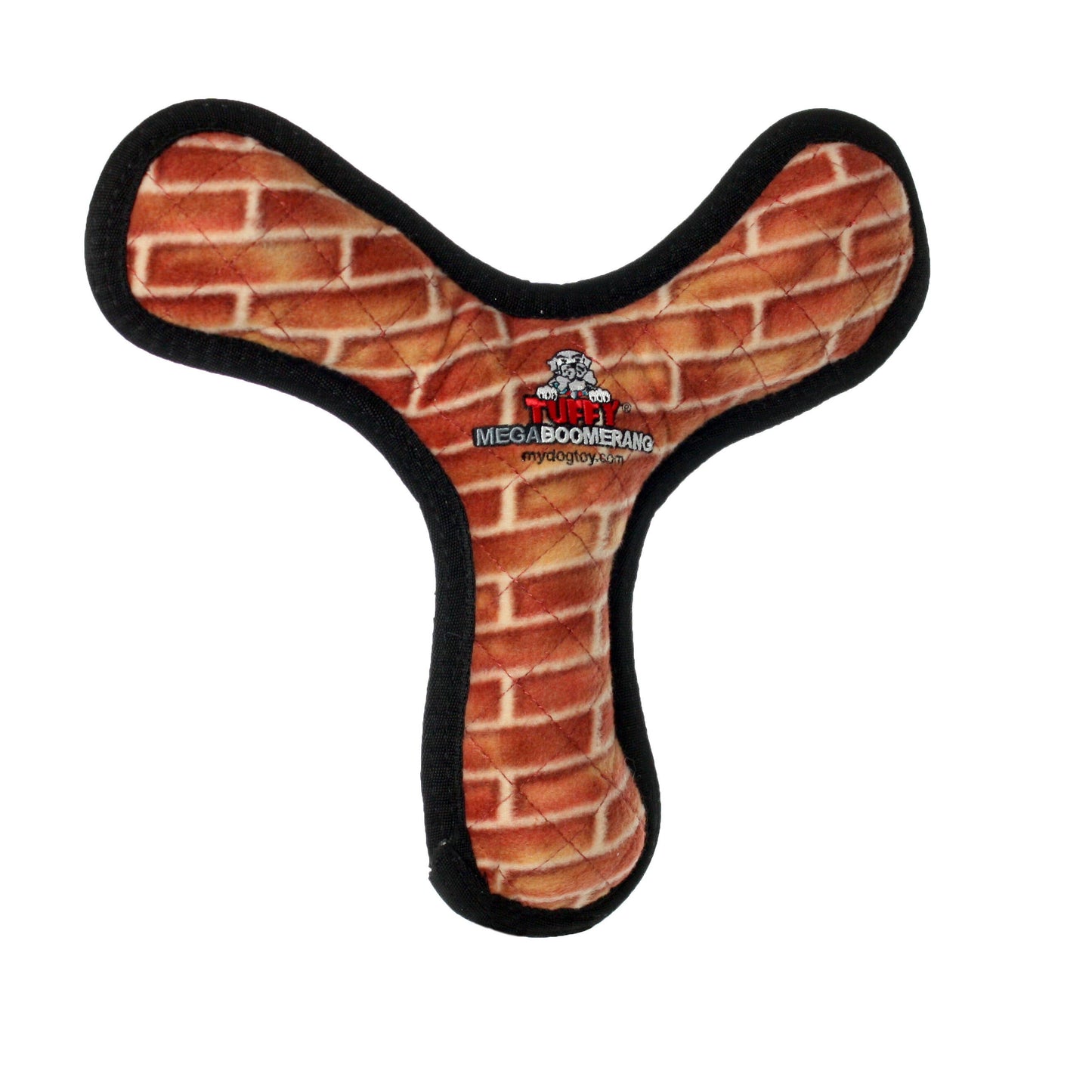 Tuffy Mega Boomerang Brick, Durable, Tough, Squeaky Dog Toy