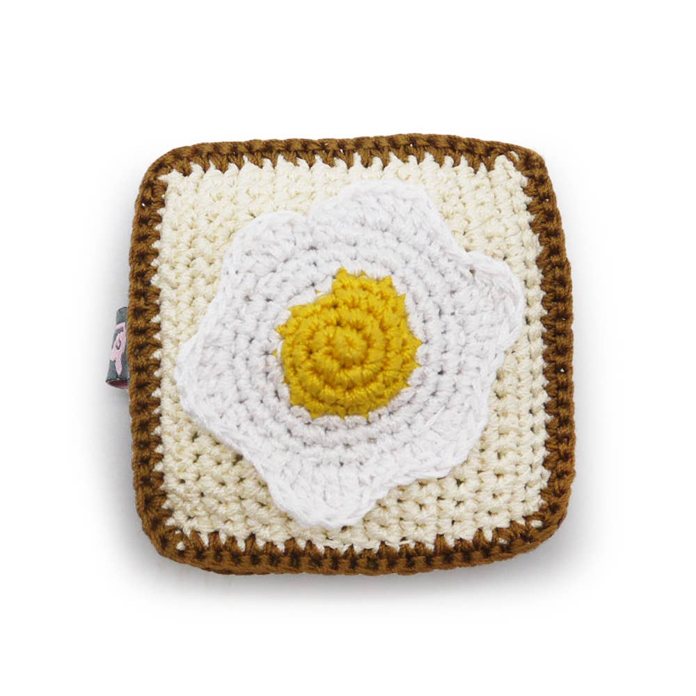 Crochet Toy - Toast & Egg