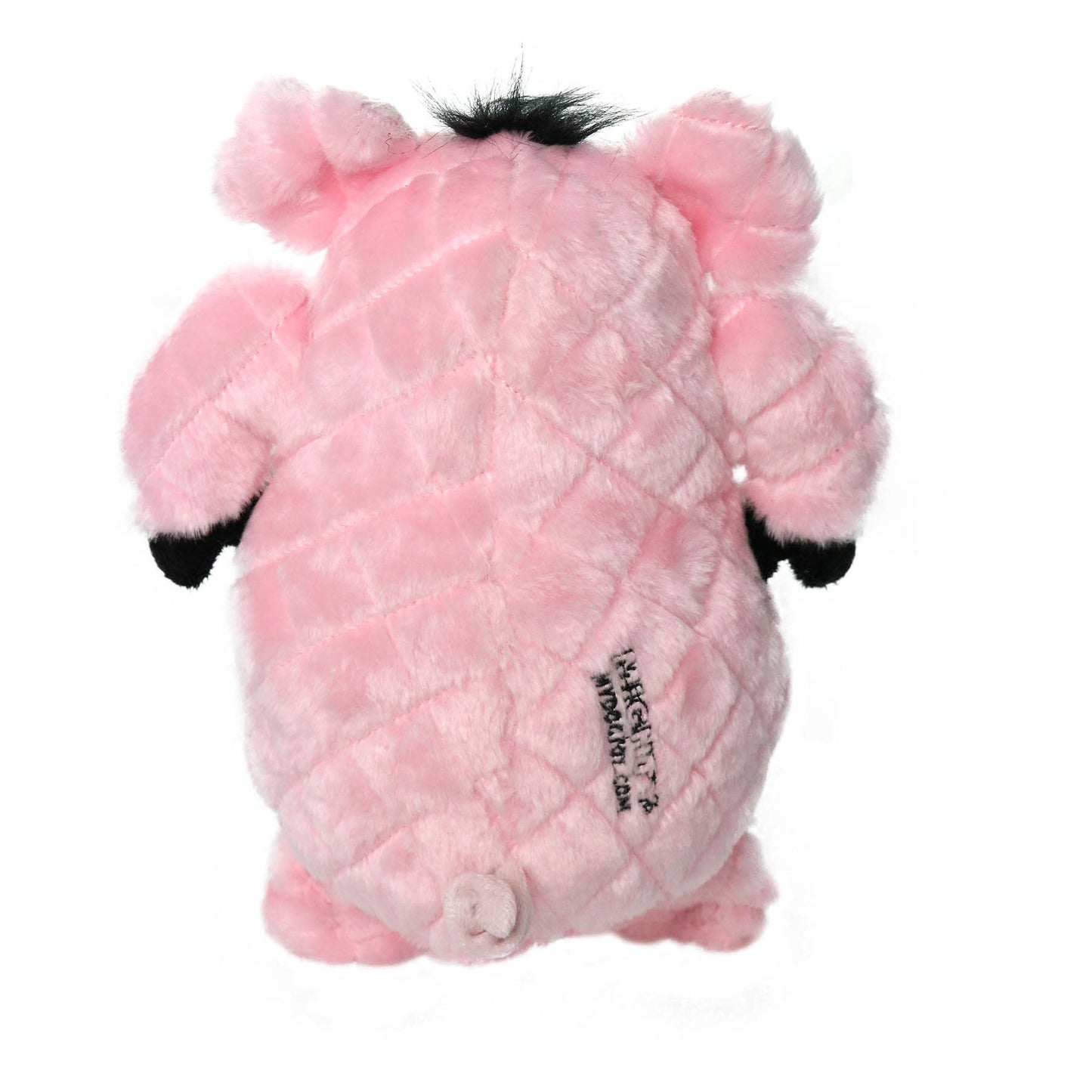 Mighty Angry Animals Pig, Plush, Squeaky Dog Toy