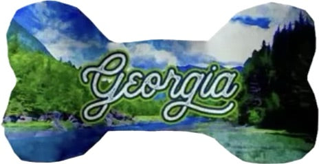 Georgia Summer Bone Dog Toy