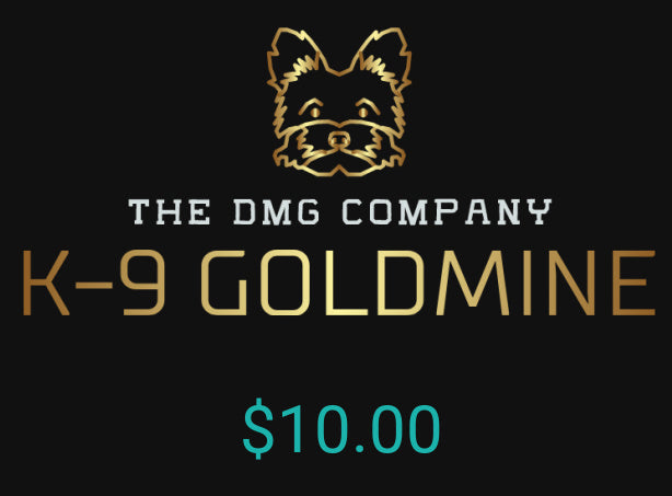 K-9 Goldmine Gift Cards