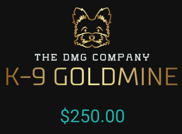 K-9 Goldmine Gift Cards