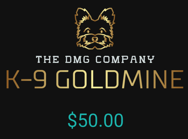 K-9 Goldmine Gift Cards