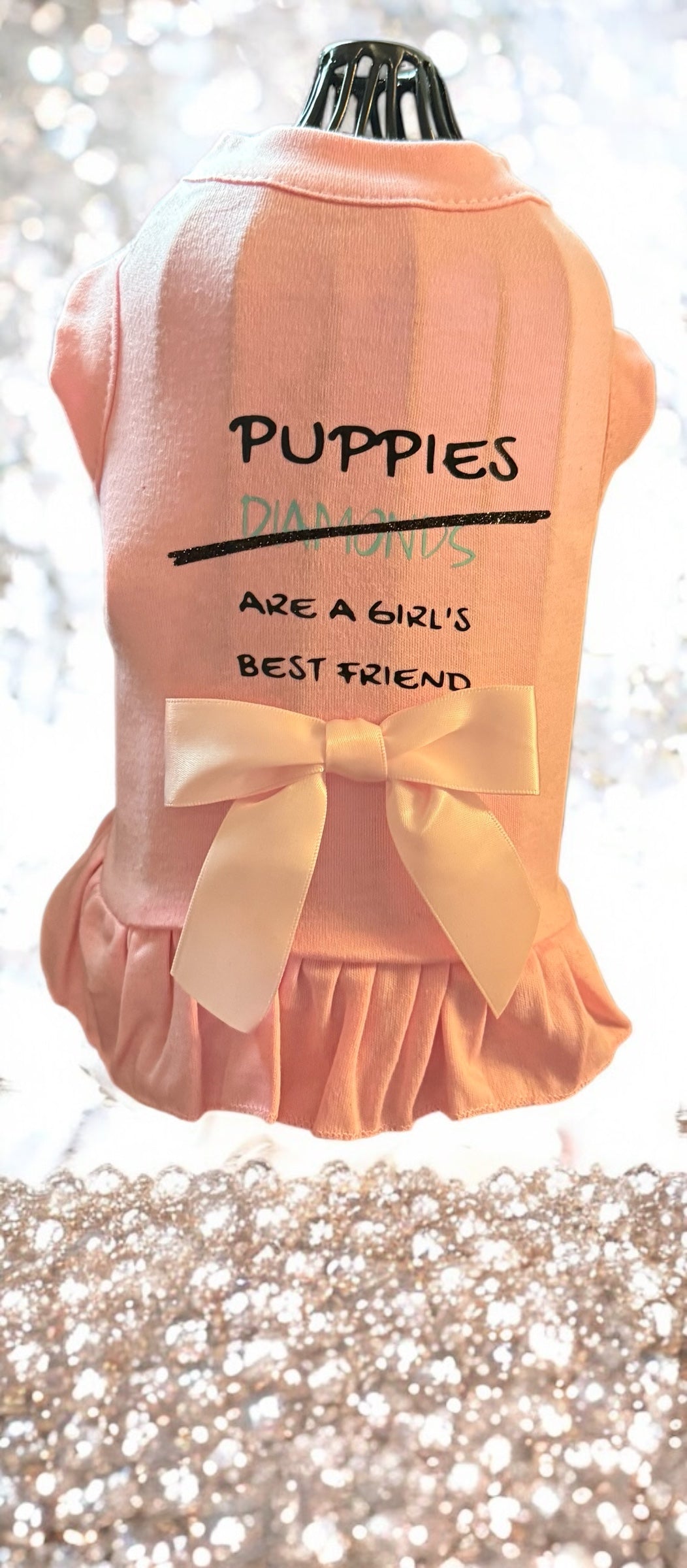 🐶 Puppies Are A Girl's Best Friend Shirt or Dress for Dogs