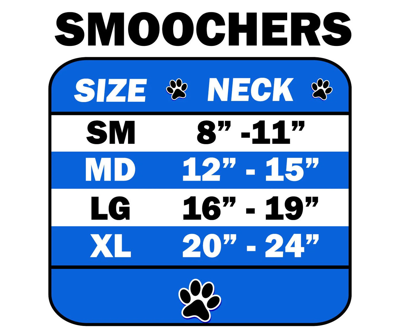 Dog Smoocher Pet Necklace, "Patriotic"