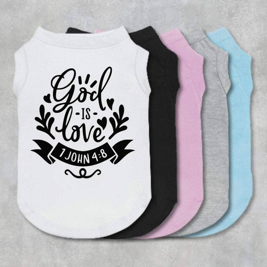 God Is Love Dog Shirt