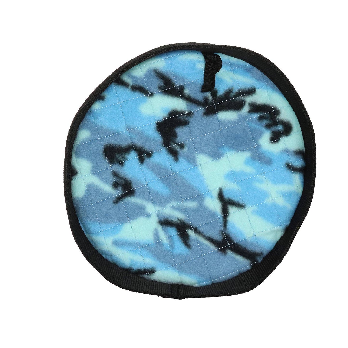 Tuffy Ultimate Flyer - Camo Blue, Durable, Squeaky Dog Toy