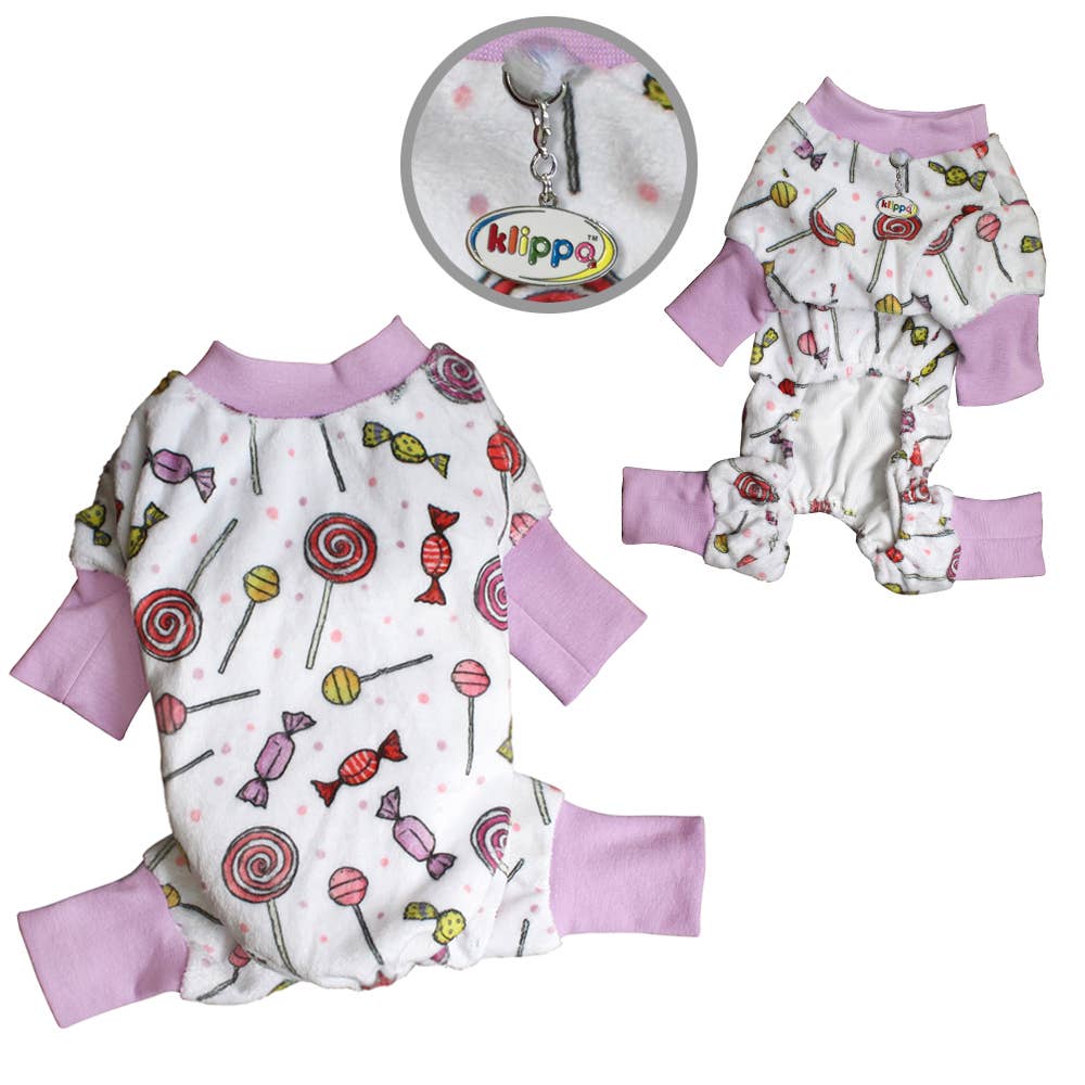 Ultra Soft Minky Sweet Candies Pajamas