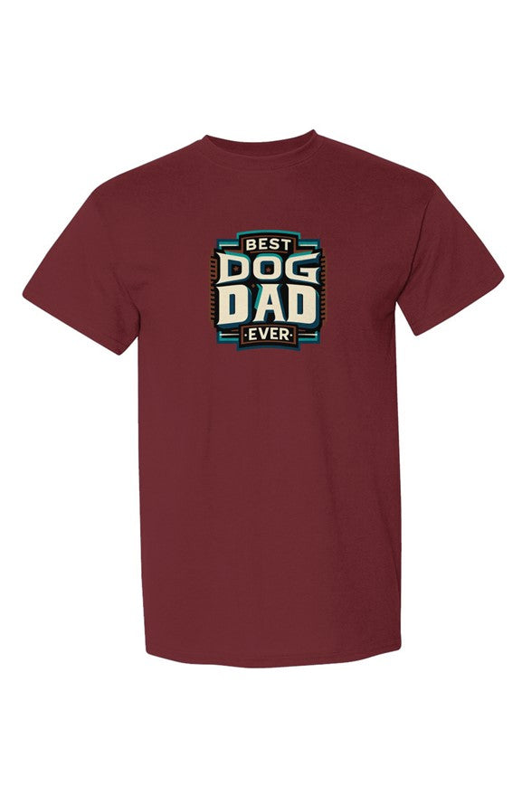 K-9 Goldmine "Best Dog Dad Ever" T-Shirt