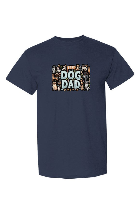 K-9 Goldmine "Best Dog Dad" T-Shirt