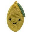 Knit Knacks Lemon Organic Cotton Small Dog Toy