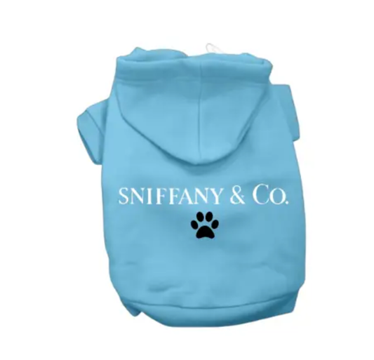 Sniffany & CO Paw Print- Dog Hoodie