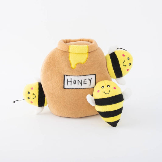 Zippy Burrow®  - Honey Pot - Plush Dog Toy