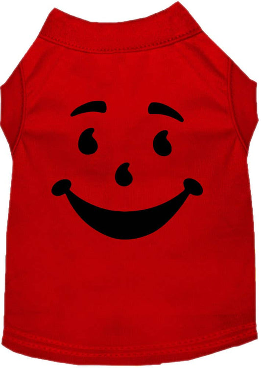 Happy Drink Man Costume Screen Print Dog Shirt